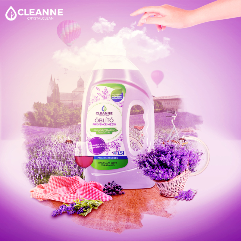 Öblítő Provence mezői illattal Cleanne 1.5L 